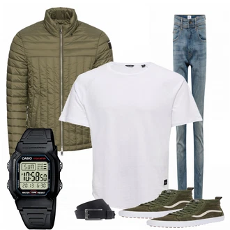 Outfit mit Grau EDC by Esprit "Suniz"