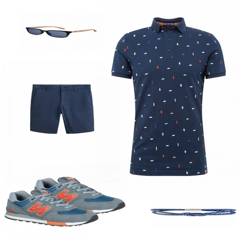 Türkis Sportschuh New Balance kombinieren