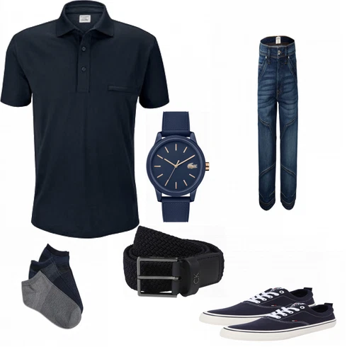 Grau/Blau Strumpf & Strumpfhose Tchibo kombinieren