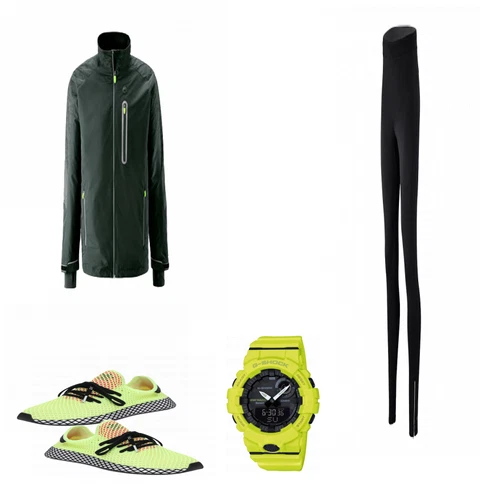 Gelb Sportschuh Adidas kombinieren