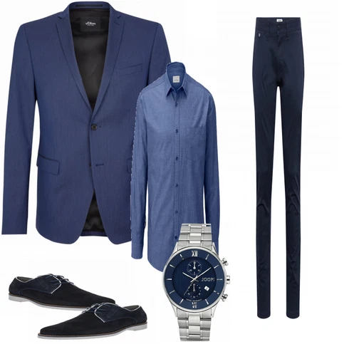 Blau Große Größe S.Oliver Black Label kombinieren