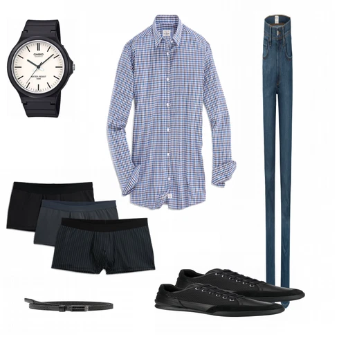 Blau Unterhose Tchibo kombinieren mit Blau Unterwäsche Unterhose Tchibo