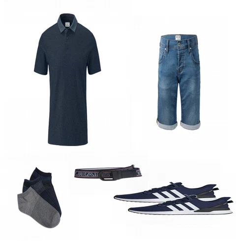 Grau/Blau Strumpf & Strumpfhose Tchibo kombinieren
