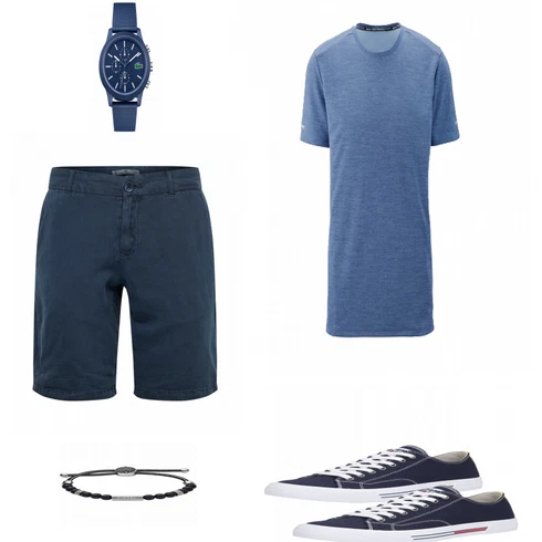 Blau Sneaker Tommy Jeans kombinieren