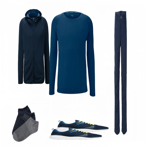 Grau/Blau Strumpf & Strumpfhose Tchibo kombinieren