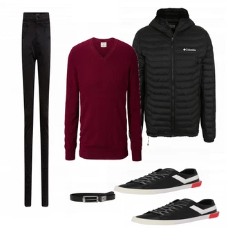 Outfit mit Blau Columbia "Tchibo Style"