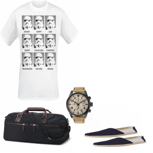 Beige Uhr Citizen kombinieren mit Blau Sommer Schuh TOMS