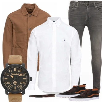 Party Outfits mit Blau Sneaker Vans "Telle"