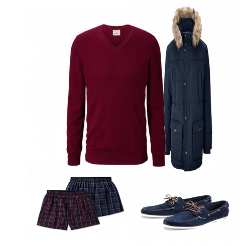 Lila/Mischfarben Strickjacke Tchibo kombinieren