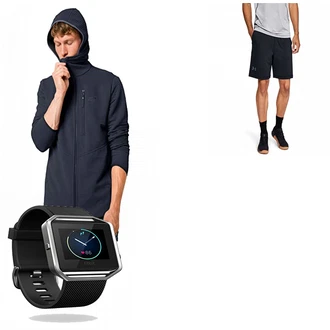 Outfit mit Blau Schuh Under Armour "TheFirstAvenger"