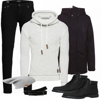 Outfit mit Blau EDC by Esprit "TIMBERLAND"