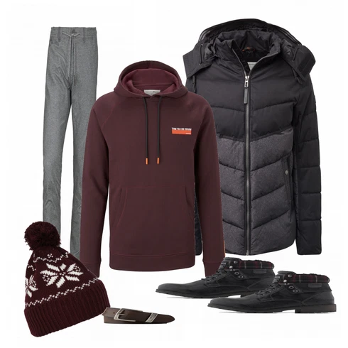 Mischfarben Hut Jack & Jones kombinieren