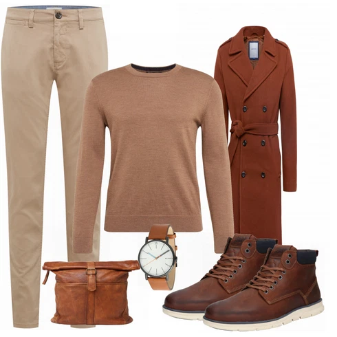 Beige Hose Große Größe Tom Tailor kombinieren