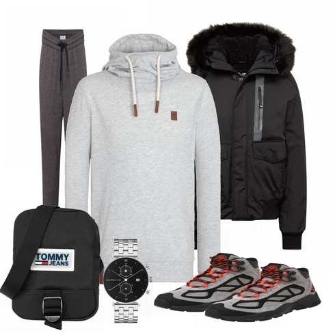 Große Größe Superdry kombinieren mit Blau Uhr Kapten & Son
