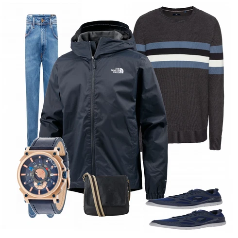 Rosa Accessoire Police kombinieren