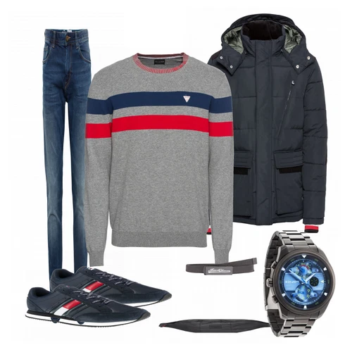 Weiß Sneaker Tommy Jeans kombinieren