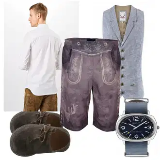 Oktoberfest Outfits "Trachtenhosen fuer Herren"