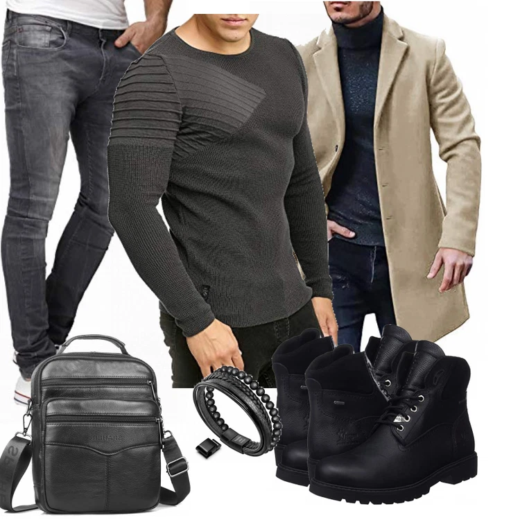 Trendiger Winterlook