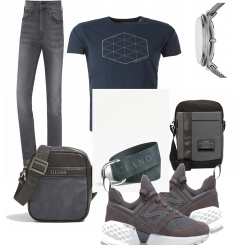 Gelb Schuh Sneaker New Balance kombinieren