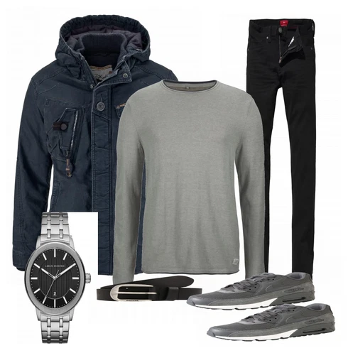Uhr Armani Exchange kombinieren