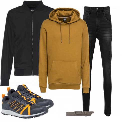 Gelb Sportschuh The North Face kombinieren