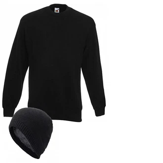 Outfit mit Schwarz Fruit Of The Loom "uts"