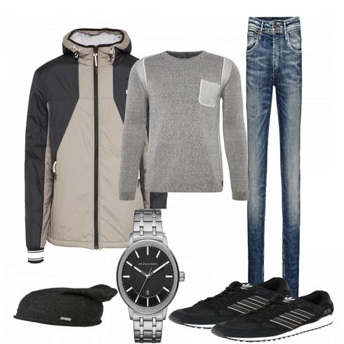 Uhr Armani Exchange kombinieren