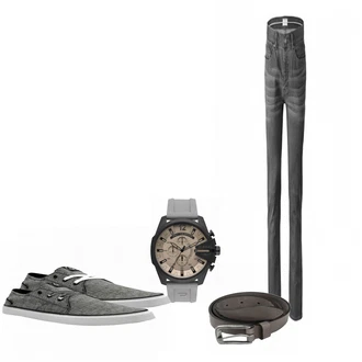 Outfit mit Grau Sneaker Volcom "Volcom Sneaker"