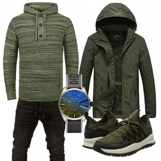 Outfit mit Hose/Regenjacke Glestore "Winter Outfit"