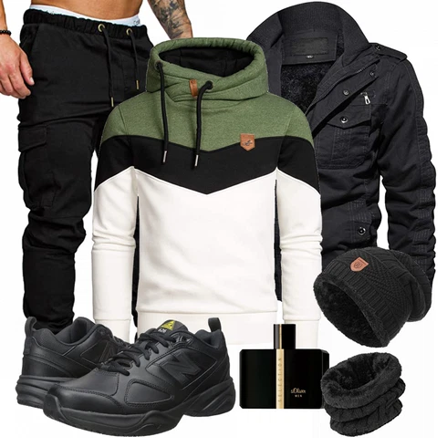 Winter Parka TACVASEN kombinieren