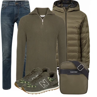 Winter Outfits mit Schwarz Hose Tom Tailor "Winter Outfit"