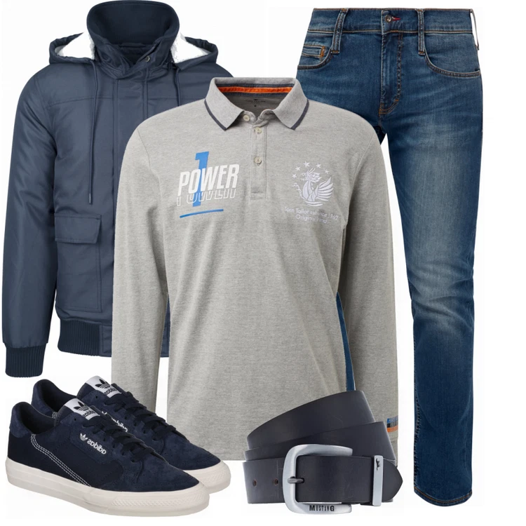 Winterlicher Look