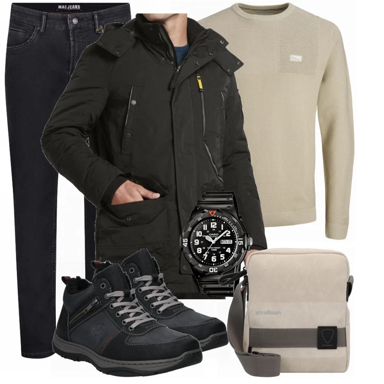 Winterlicher Look