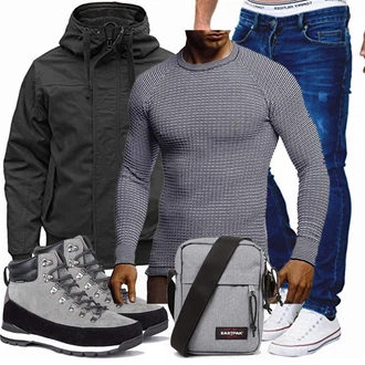 Winter Outfits Feine mit Leif Nelson "Winterliches Freizeit Outfit"Look: Casual, Classic, Coole, Elegant, Moderne, Chill, Stil, Business, Feine, Empire, Dad
