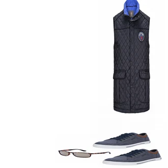 Outfit mit Blau Sneaker Tom Tailor "Yan Vanderstorm"