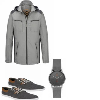 Outfit mit Schwarz Sneaker Bullboxer "Yan Vanderstorm"