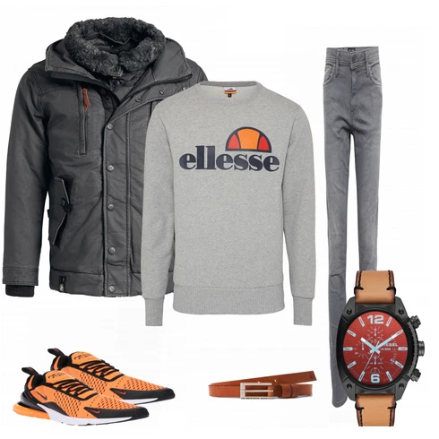 Orange Gürtel G-Star Raw kombinieren
