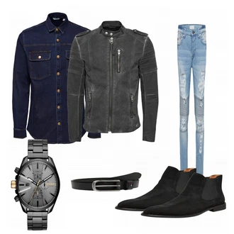 Winter Outfits mit Stiefel "zdrm"