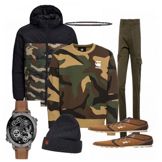 Outfit mit Braun Stiefel Helly Hansen "Zorik"