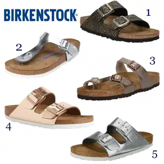 outfit mit Črna Copat Birkenstock, Rjava Copat Birkenstock, Rjava Copat Birkenstock, Roza/Bež/Modra Copat Birkenstock, Siva Copat Birkenstock "Birkenstock"