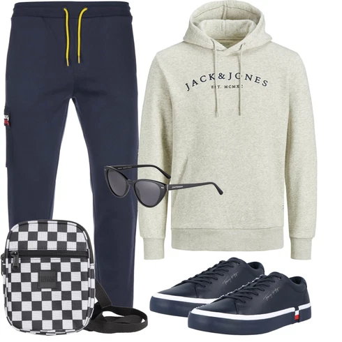 Weiß Sonnenbrille Kapten & Son kombinieren
