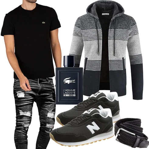 Winter Parka kombinieren mit Gürtel LisaModa