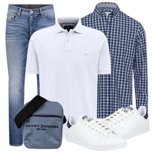 Blau Jeans MAC kombinieren