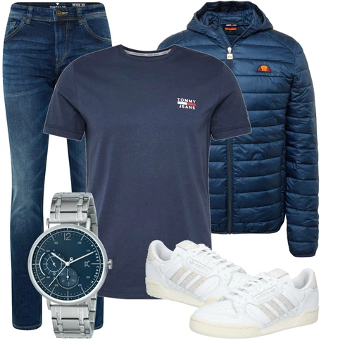 Blau Hose Große Größe Tom Tailor kombinieren