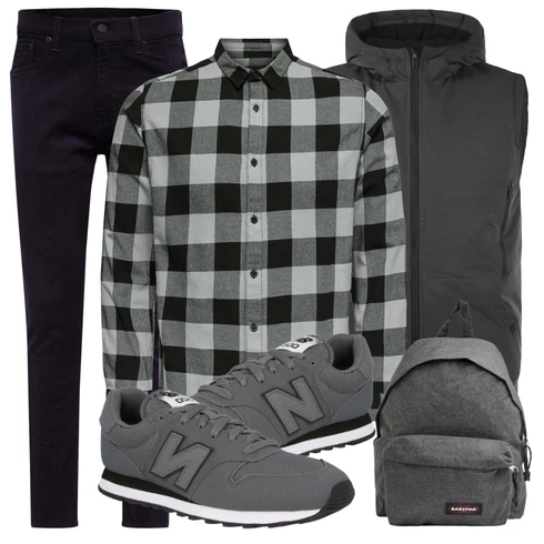Grau Casual Hemd Only & Sons kombinieren