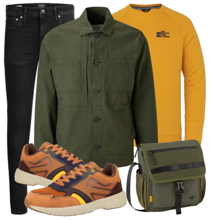 Herbst Outfit in warmen Farben