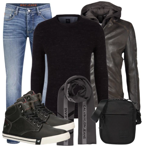 Blau Jeans MAC kombinieren