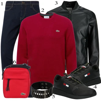 outfit mit Črna Čevlj Superga Tommy Jeans "Priložnostna oblačila"