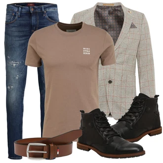 outfit mit Črna Čevlj Škorenj Bullboxer "Priložnostna oblačila"