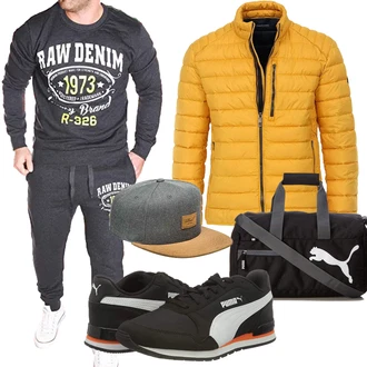 Outfit mit Accessoire/Sportrucksack Puma "Alltagsoutfit"